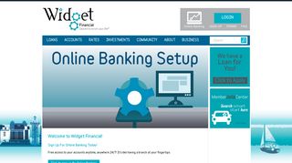 Online Banking | Widget Financial - Erie, PA