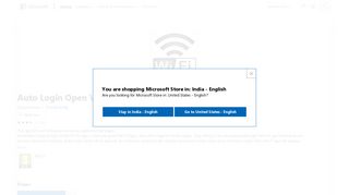 Get Auto Login Open WiFi - Microsoft Store en-IN