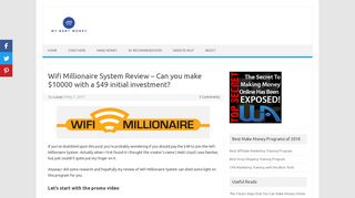 Wifi Millionaire System Review – Can you make $10000 with a $49 ...