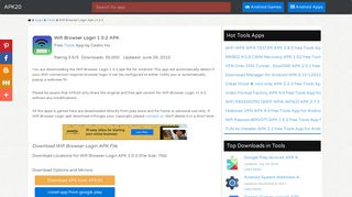 Wifi Browser Login 1.0.2 APK Download - Cedric Ho - APK20