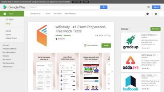 wifistudy - #1 Exam Preparation, Free Mock Tests - Apps on Google Play