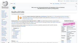 Smallworld Cable - Wikipedia