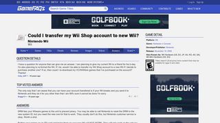 Could I transfer my Wii Shop account to new Wii? - Nintendo Wii ...