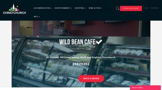 Wild Bean Cafe – Christchurch