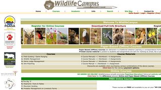 WildlifeCampus - Game Ranging, Field Guiding, Game Lodge ...