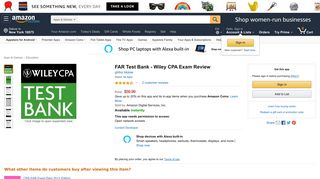Amazon.com: FAR Test Bank - Wiley CPA Exam Review: Appstore for ...