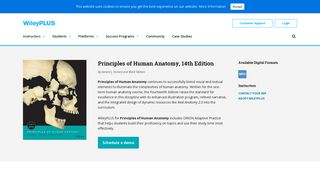 Principles of Human Anatomy, 14th Edition | WileyPLUS