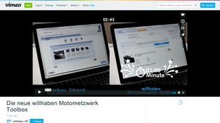 Die neue willhaben Motornetzwerk Toolbox on Vimeo