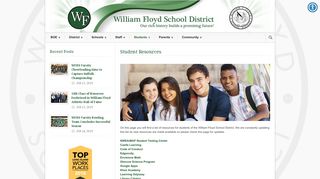 William Floyd School District » Student Resources