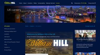William Hill Plc: UK - Careers