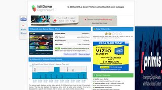 Williamhill.com - Is WilliamHILL Down Right Now?