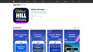 William Hill Vegas on the App Store - iTunes - Apple