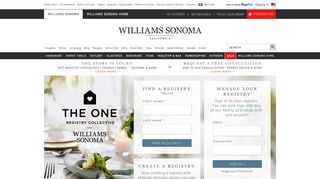 Wedding Registry, Bridal Registry & Gift Registry | Williams Sonoma