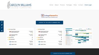 Client Login - Carolyn Williams College Consulting