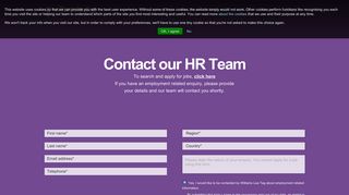 Contact our HR Team - Williams Lea Tag