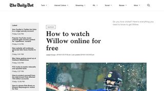Willow Live Stream: 2 Ways to Watch Willow Online for Free