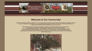 Willowdale Crossing Community Association - Home Page