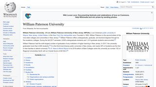 William Paterson University - Wikipedia