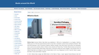 Wilshire Bank - Banks around the World