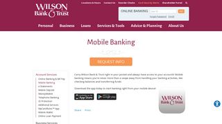 Mobile Banking | Wilson Bank & Trust | Murfreesboro, TN - Gallatin, TN ...