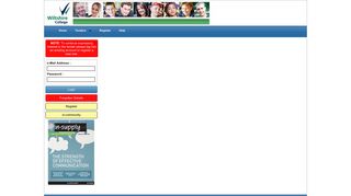 Wiltshire College Electronic Tendering Site - Login