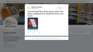 Wiltshire Libraries on Twitter: 