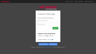 Wi-Manx Customer Portal