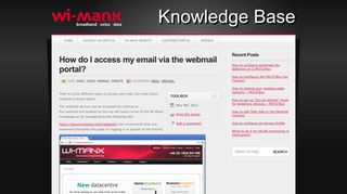 Wi-Manx Knowledgebase » How do I access my email via the webmail ...