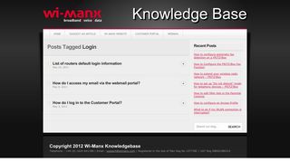 Wi-Manx Knowledgebase » Login