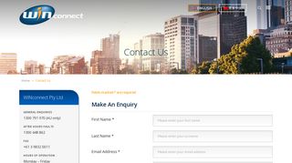 WinConnect - Contact Us - Embedded network operator
