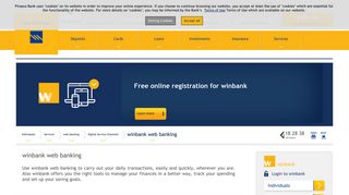 winbank web banking | Piraeus Bank
