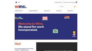 Welcome to Winc - Winc services New Zealand