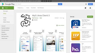 My3 | Area Clienti 3 - Apps on Google Play