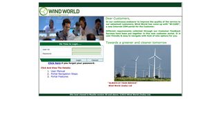 WCARE (Customer Portal) - Wind World India