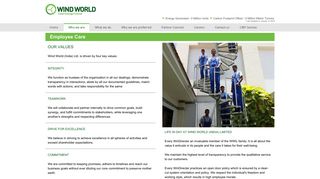 Employee Care - Wind World India