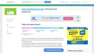 Access mail.windomnet.com. Windomnet Webmail