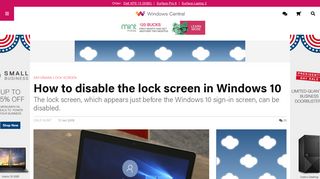 How to disable the lock screen in Windows 10 | Windows Central