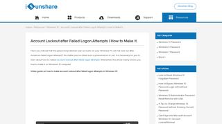 Account Lockout after Failed Logon Attempts | How to Make It