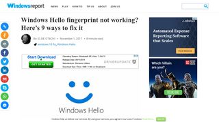 Windows Hello fingerprint not working? Here's 9 ways to fix it