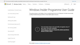 Get the latest Windows features | Install Windows 10 Insider Preview