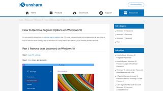 How to Remove Sign-in Options on Windows 10 - iSunshare