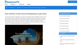 Fix: Windows 10 User Account Not Appearing on Login Screen
