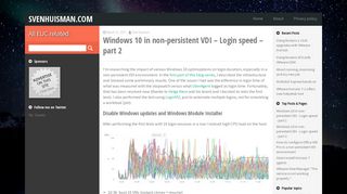 Windows 10 in non-persistent VDI – Login speed – part 2 ...