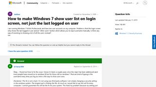 How to make Windows 7 show user list on login screen, not just the ...