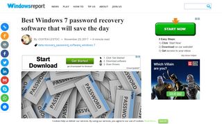 Best Windows 7 password recovery software that will save the day