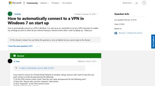 How to automatically connect to a VPN in Windows 7 on start up ...