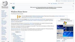 Windows Home Server - Wikipedia