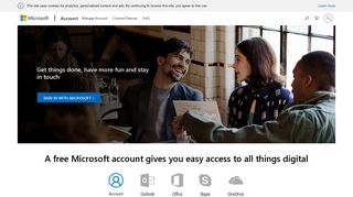 Microsoft account | Sign In or Create Your Account Today