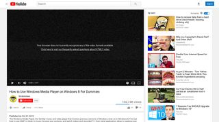How to Use Windows Media Player on Windows 8 For Dummies ...
