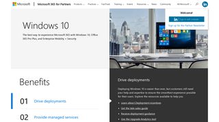 Windows 10 for Partners - Microsoft